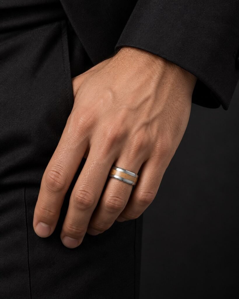 The Cypress Band — Men's Rings by Midori Diamond