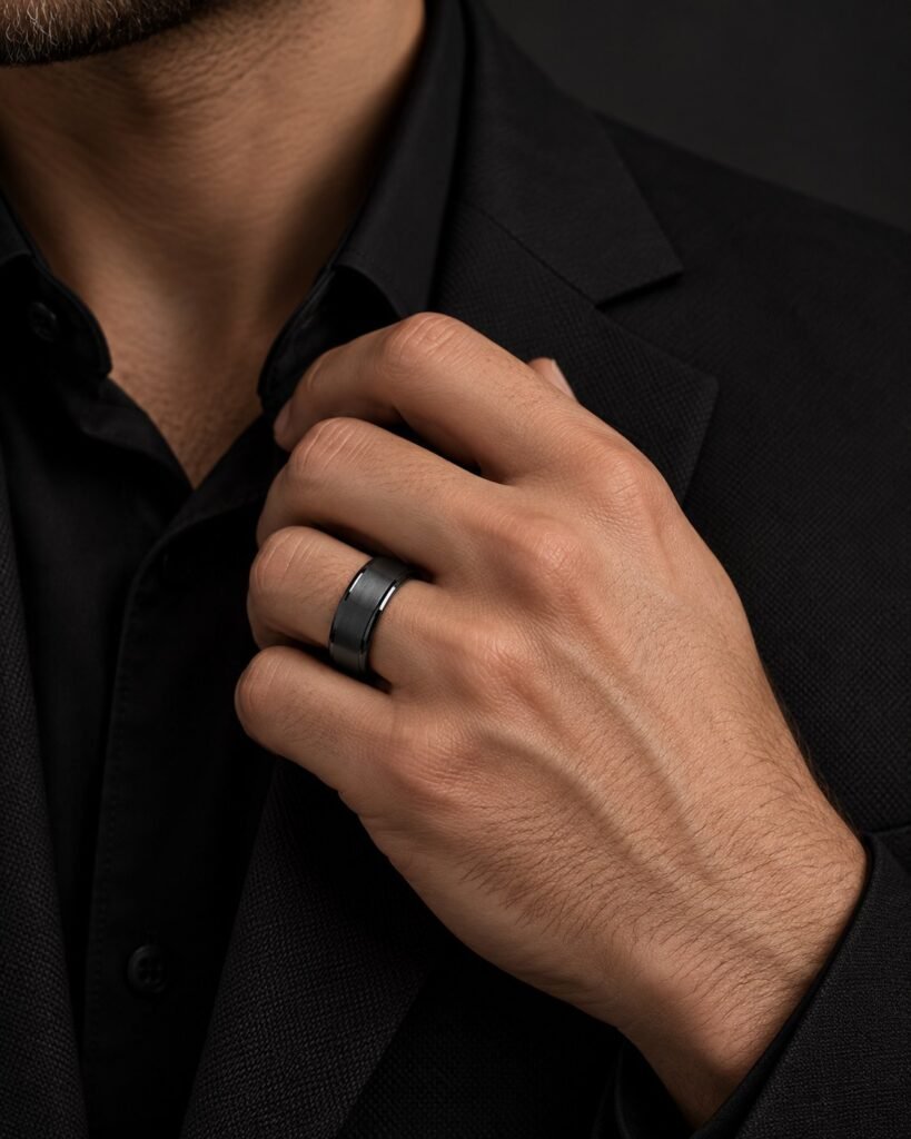The Ridgeline Band — Men's Rings by Midori Diamond